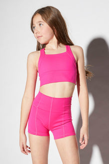 Spotlight Tank Fitted Wear - Tops - Tank Tops Jo+Jax Neon Pink Youth Small 