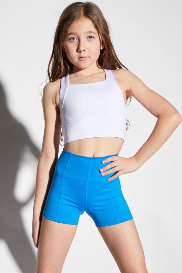 Spotlight Tank Fitted Wear - Tops - Tank Tops Jo+Jax White Youth Small 