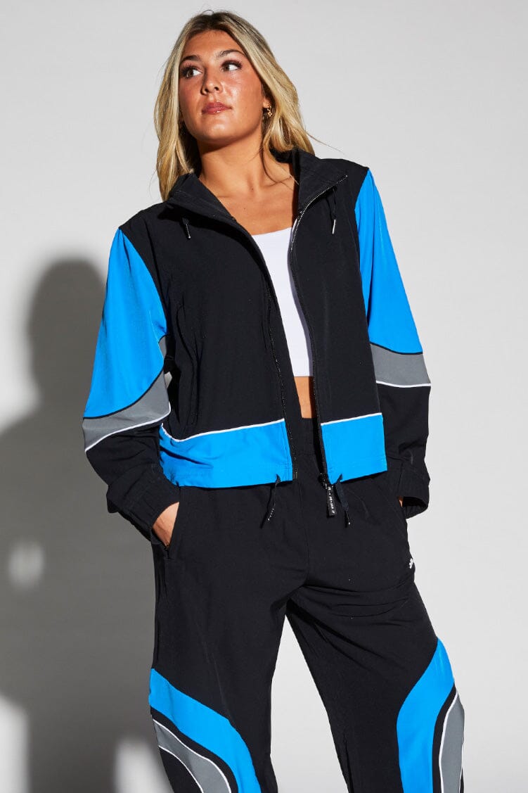 Stadium Jacket To & From - Tops - Jackets Jo+Jax Sonic / Stark Black XX-Small Adult 