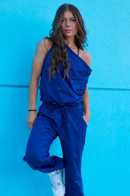 Straight Leg Jumper To & From - One Pieces - Jumpers/Rompers Jo+Jax Navy XX-Small Adult 