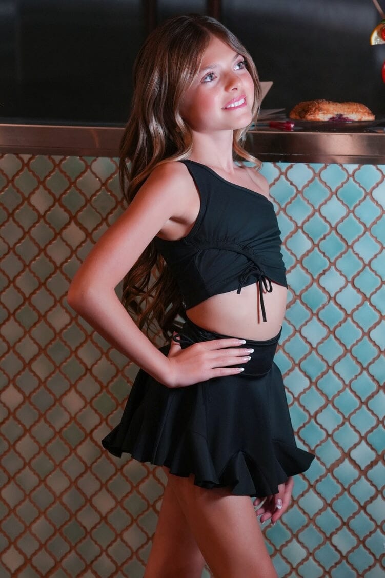 Sway Crop Fitted Wear - Tops - Crop Tops Jo+Jax 