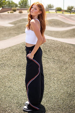 Swirl Pants To & From - Bottoms - Pants Jo+Jax Stark Black XX-Small Adult 