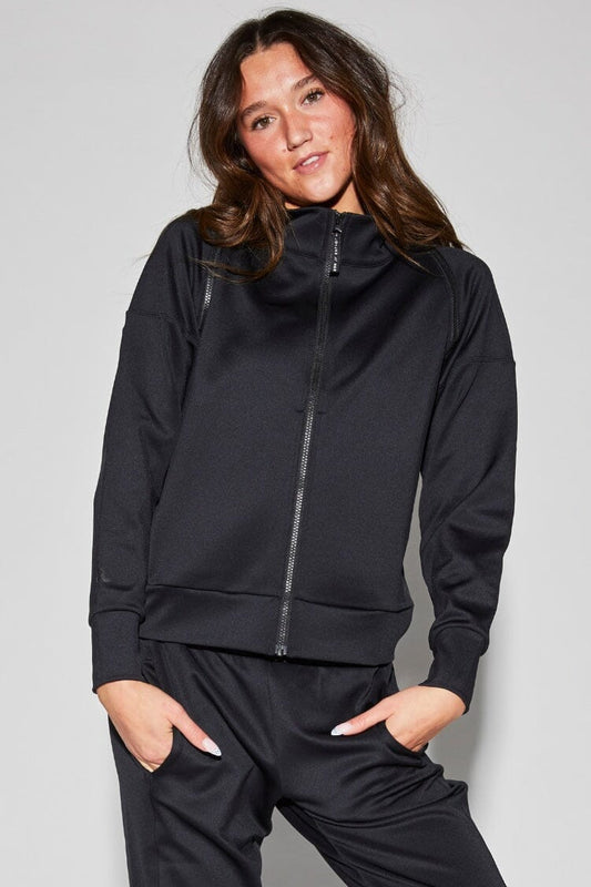 The Zip Jacket To & From - Tops - Jackets Jo+Jax Black XX-Small Adult 