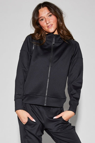 The Zip Jacket To & From - Tops - Jackets Jo+Jax Black XX-Small Adult