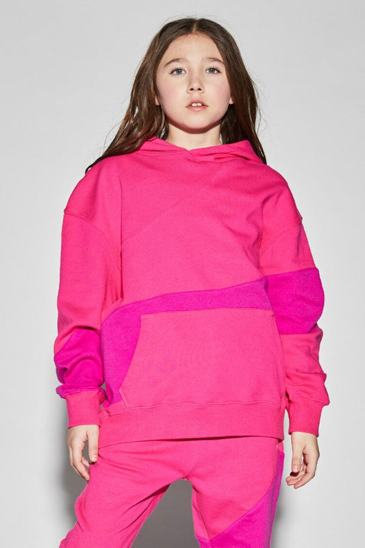 Wave Hoodie To & From - Tops - Sweatshirts Jo+Jax Neon Pink Youth Small 