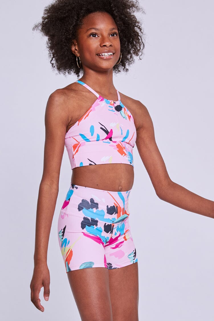 All Day Midi Shorts Fitted Wear - Bottoms - Shorts Jo+Jax Costa Youth Large