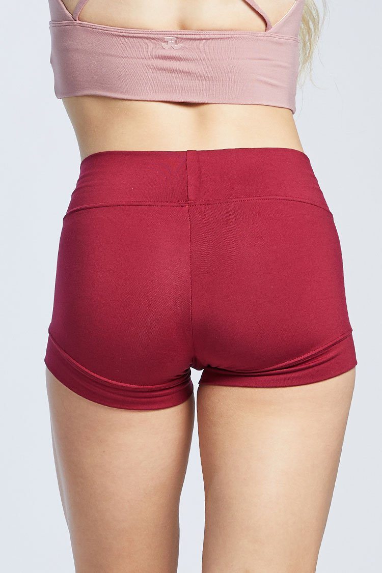 Bandit Shorts Fitted Wear - Bottoms - Shorts Jo+Jax Scarlet Small Adult 