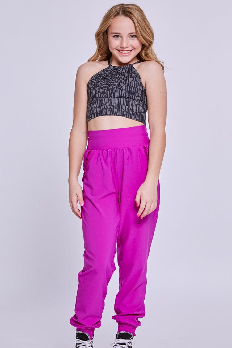 Icon Pants To & From - Bottoms - Pants Jo+Jax Fuchsia Youth Large 