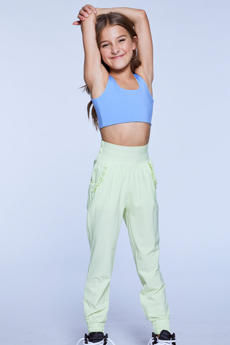 Icon Pants To & From - Bottoms - Pants Jo+Jax Lemon Lime Youth Small 