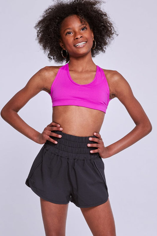 Icon Shorts To & From - Bottoms - Shorts Jo+Jax Black Youth X-Small 