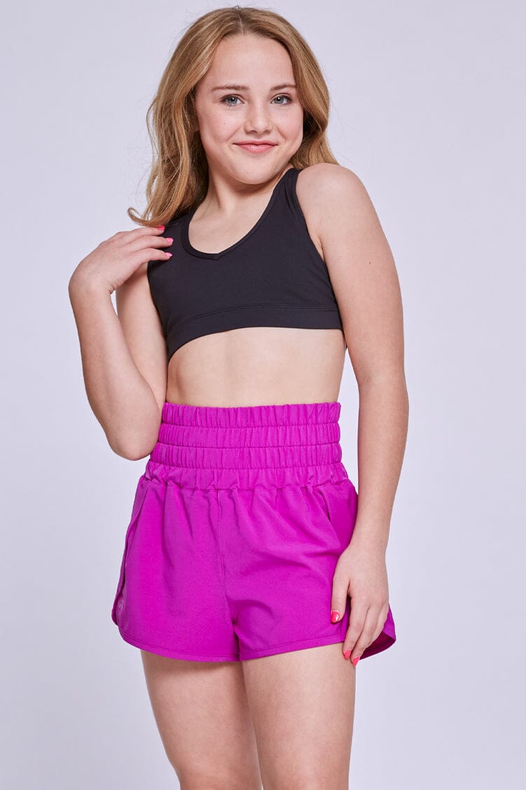 Icon Shorts To & From - Bottoms - Shorts Jo+Jax Fuchsia Youth Medium 