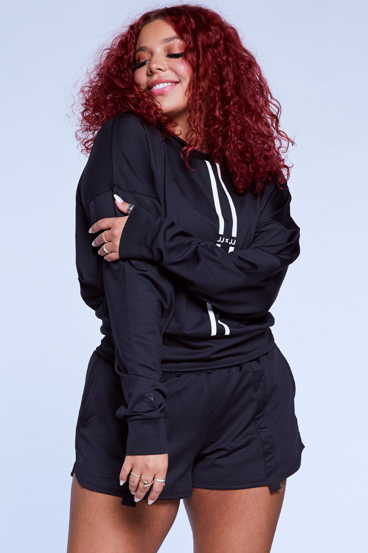 Jenna Streamline Sweatshirt Black To & From - Tops - Pullovers Jo+Jax 