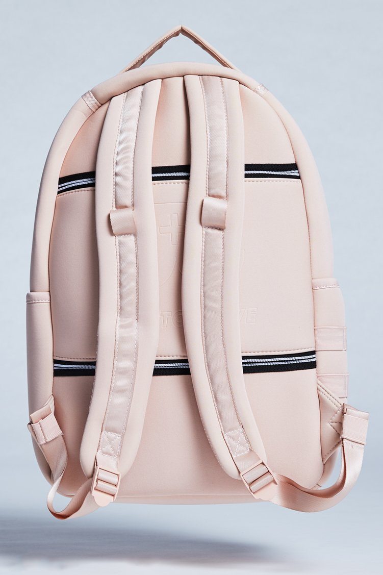 pink backpack bag