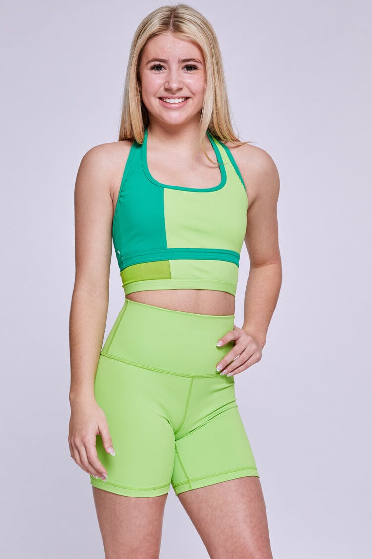 Rhythm Halter Fitted Wear - Tops - Crop Jo+Jax Lime XX-Small Adult 