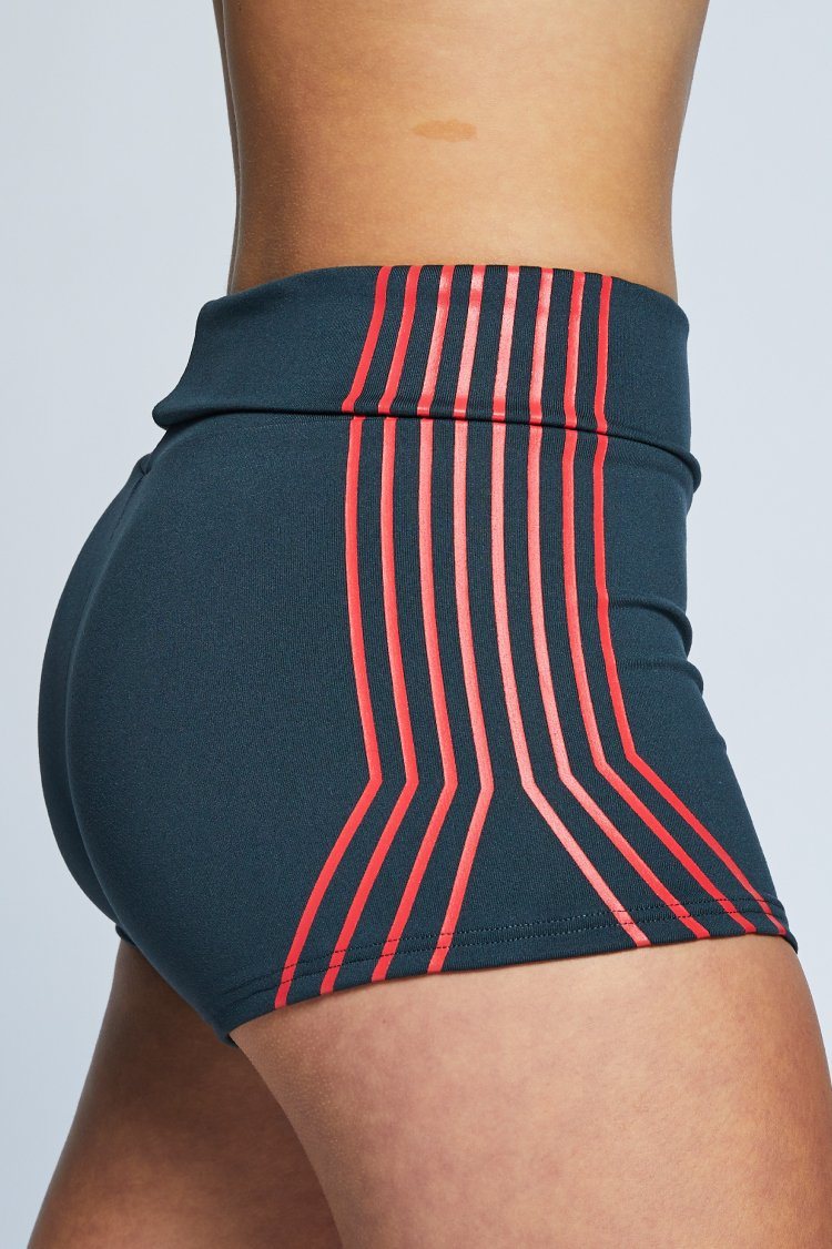 River Shorts Fitted Wear - Bottoms - Shorts Jo+Jax Charcoal Small Adult 