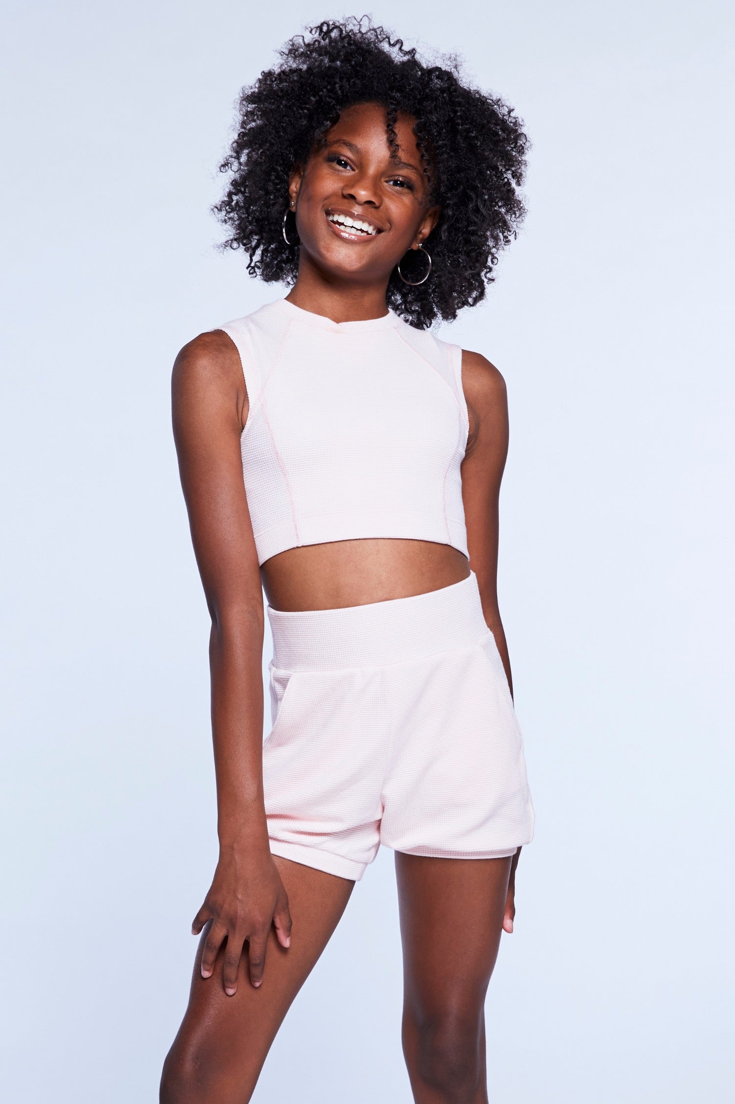 Stay-Cay Shorts To & From - Bottoms - Shorts Jo+Jax Hazy Pink Youth Small 