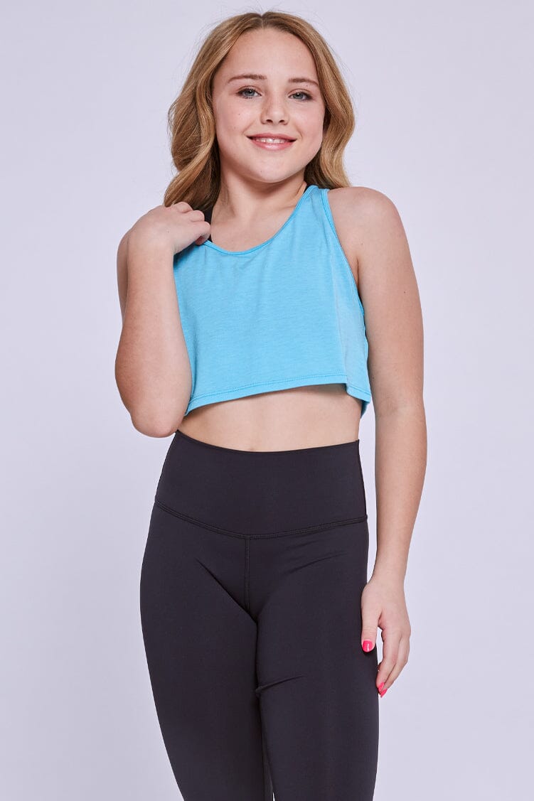 Step One Tank To & From - Tops - Tank Jo+Jax Light Blue Youth Small 