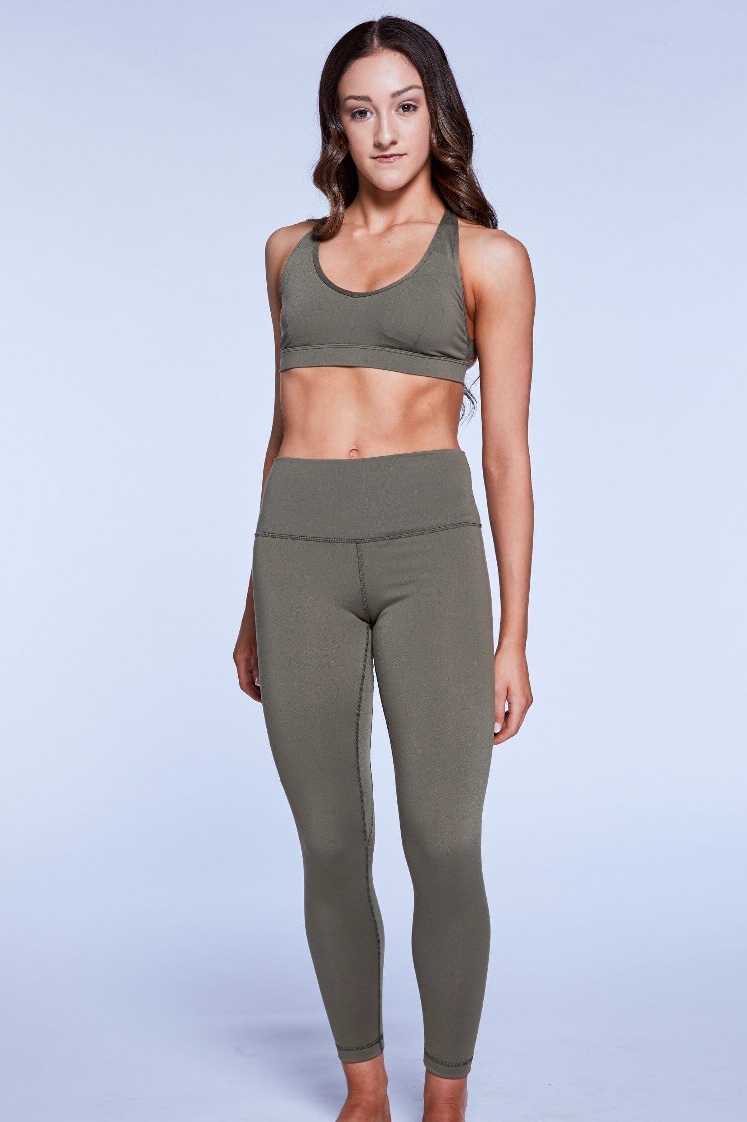 Studio Leggings *Final Sale* Fitted Wear - Bottoms - Leggings Jo+Jax Army Medium Adult 