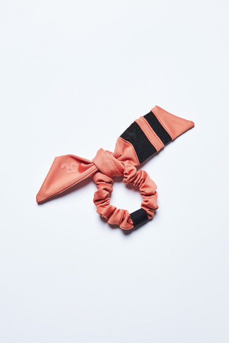 Triad Tie Scrunchie Accessories - Wearables - Scrunchies Jo+Jax Copper/ Black One Size 